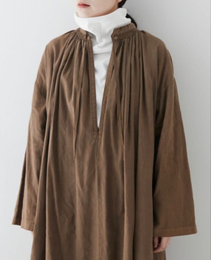 UpcycleLino】 WIFE&HUSBAND エシカル ダイチャーチドレス