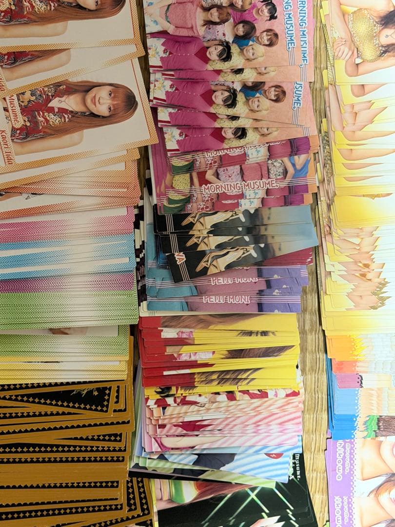 モーニング娘カード　800枚位