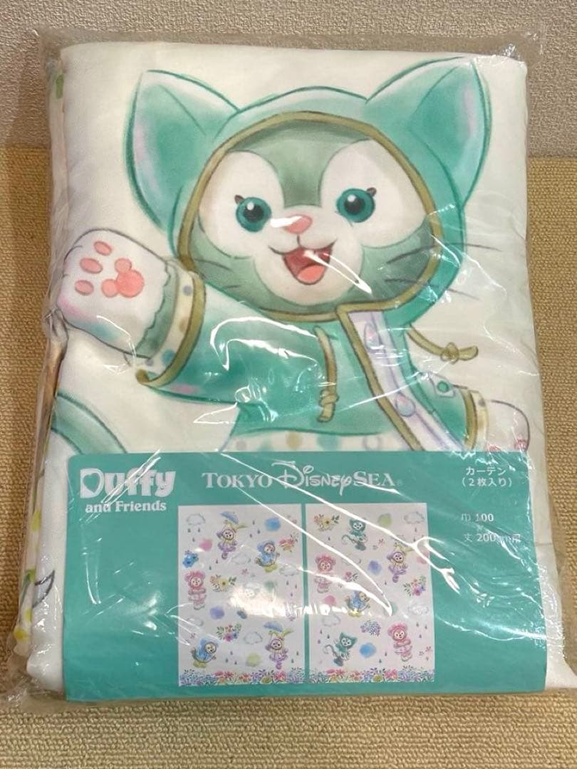 ダッフィー カーテン ビューティフルレイニーデイズ