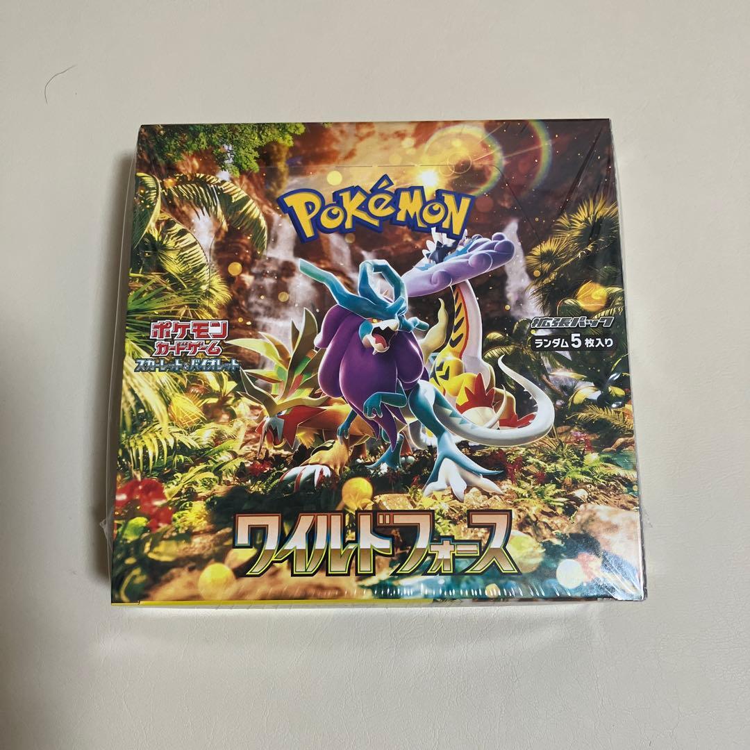 プ*ン様 【未開封】ポケモンカードゲーム ワイルドフォース 1ボックス