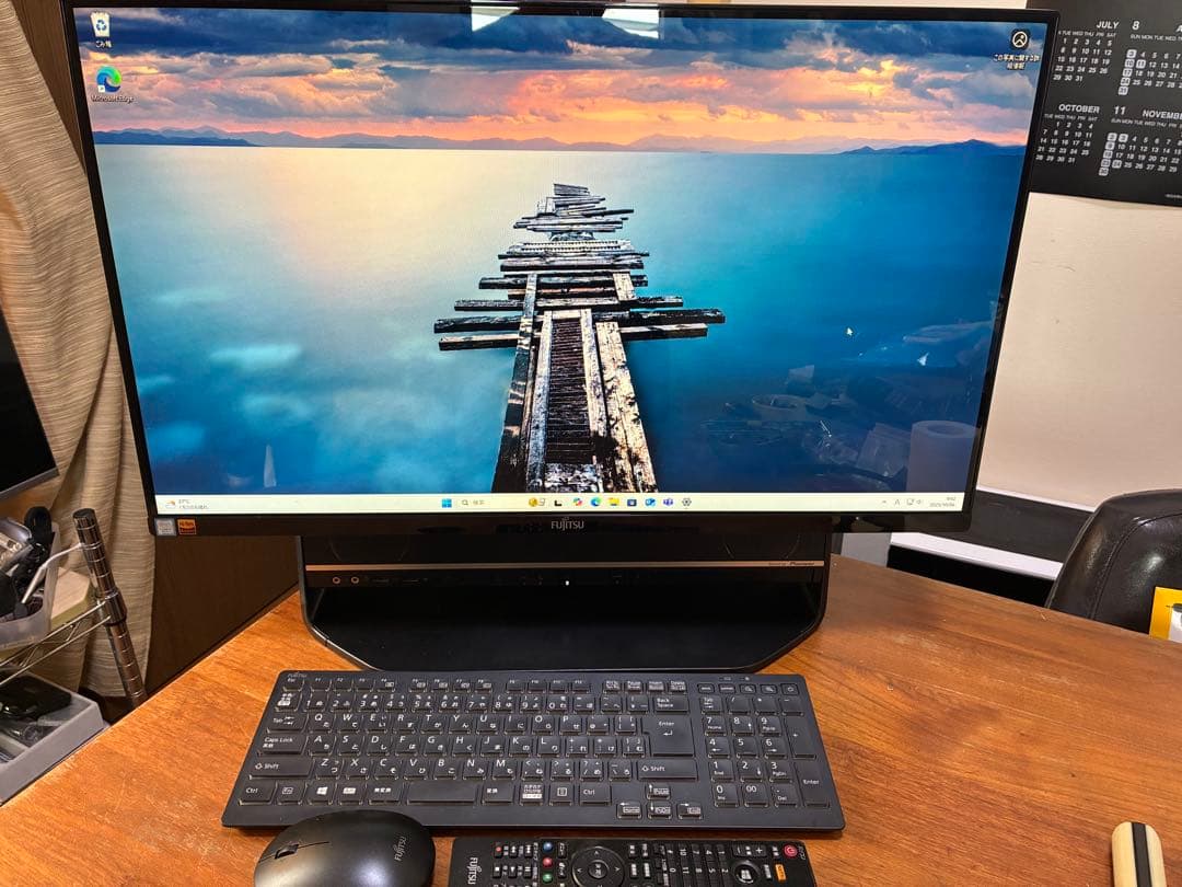 富士通 ESPRIMO FH90/B3 23.8液晶オールインワンPC i7