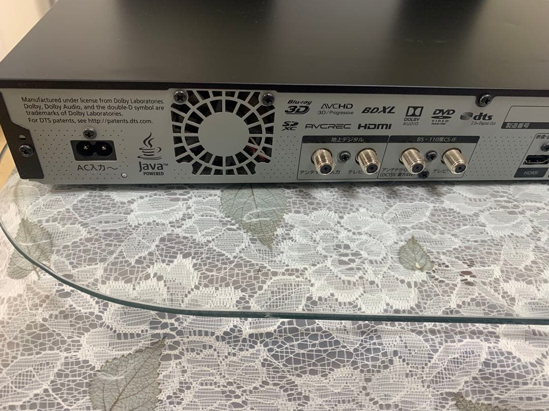 Panasonic DMR-BRX2020 ブルーレイレコーダー（ジャンク品）