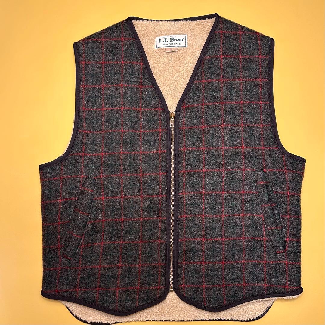 L.L.Bean メンズ ボア ベスト USA製