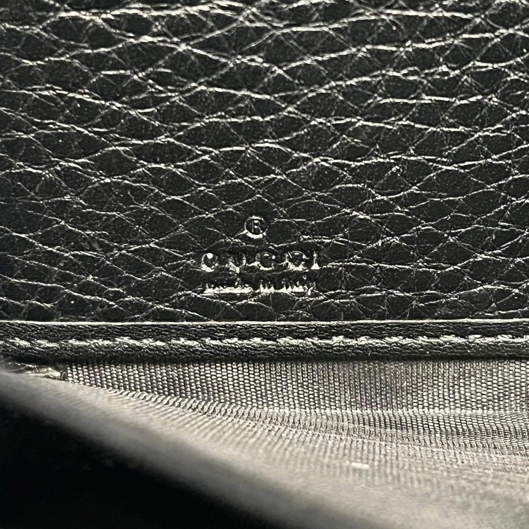 希少✨グッチ 長財布 ラウンド GG ソーホー レザー ロゴ ブラック