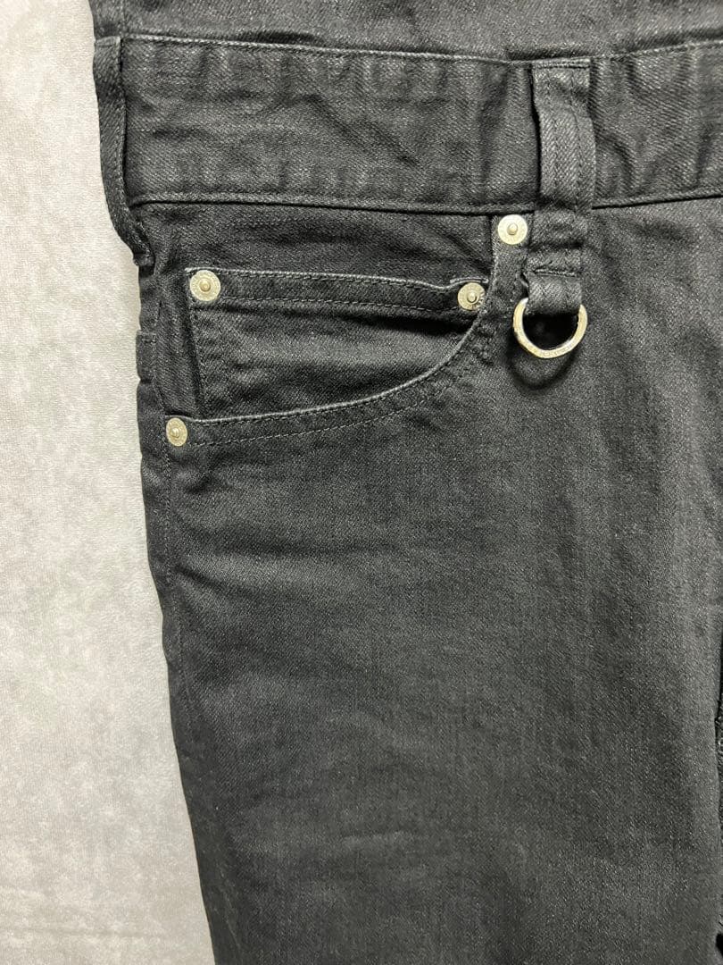 バックボーン backbone ストレッチ デニム スタッズ オールインワン