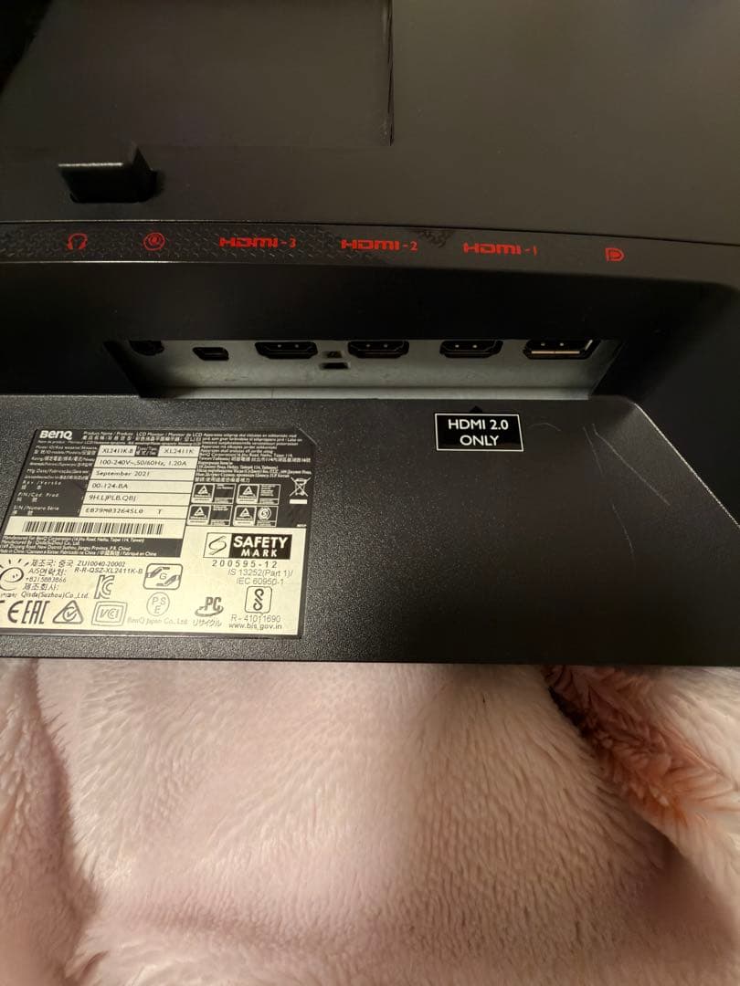 BenQ Zowie モニター XL2411K 24インチ 144hz