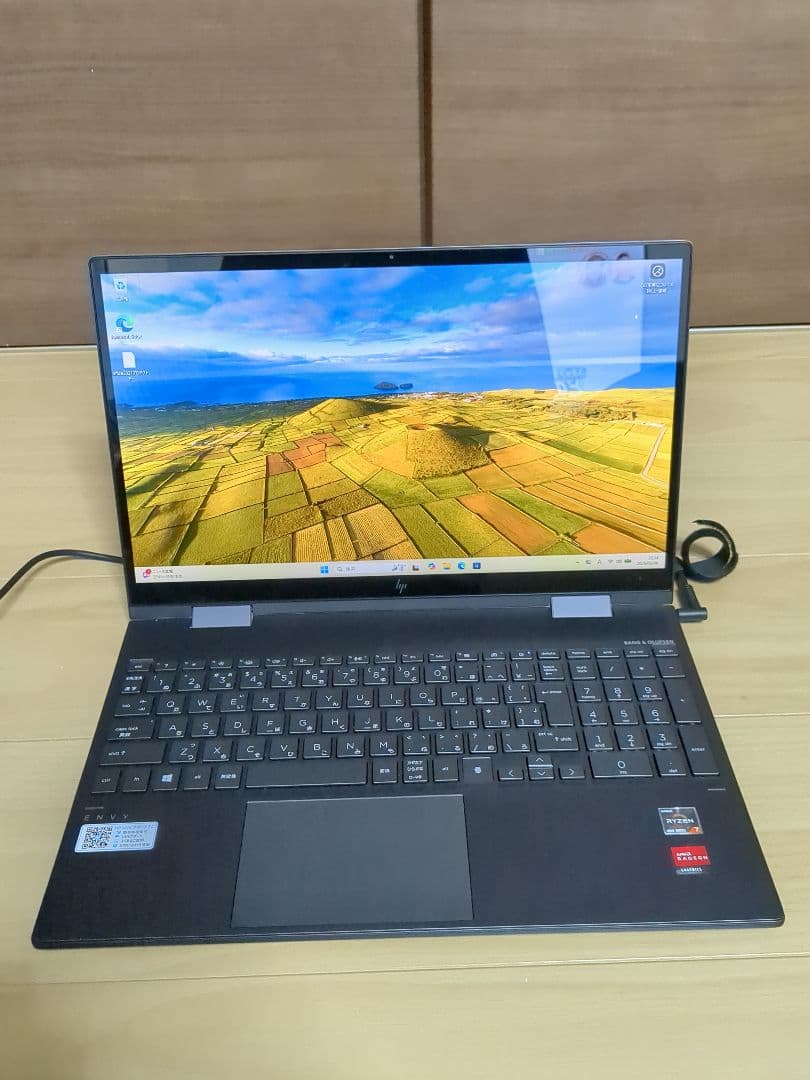 ENVY x360 15-ee Ryzen 7 512GBSSD メモリ16GB