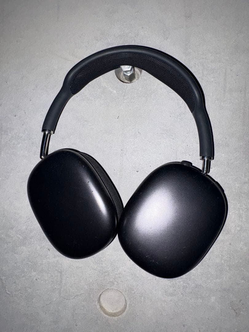 ブラックオーバーイヤーヘッドフォン
