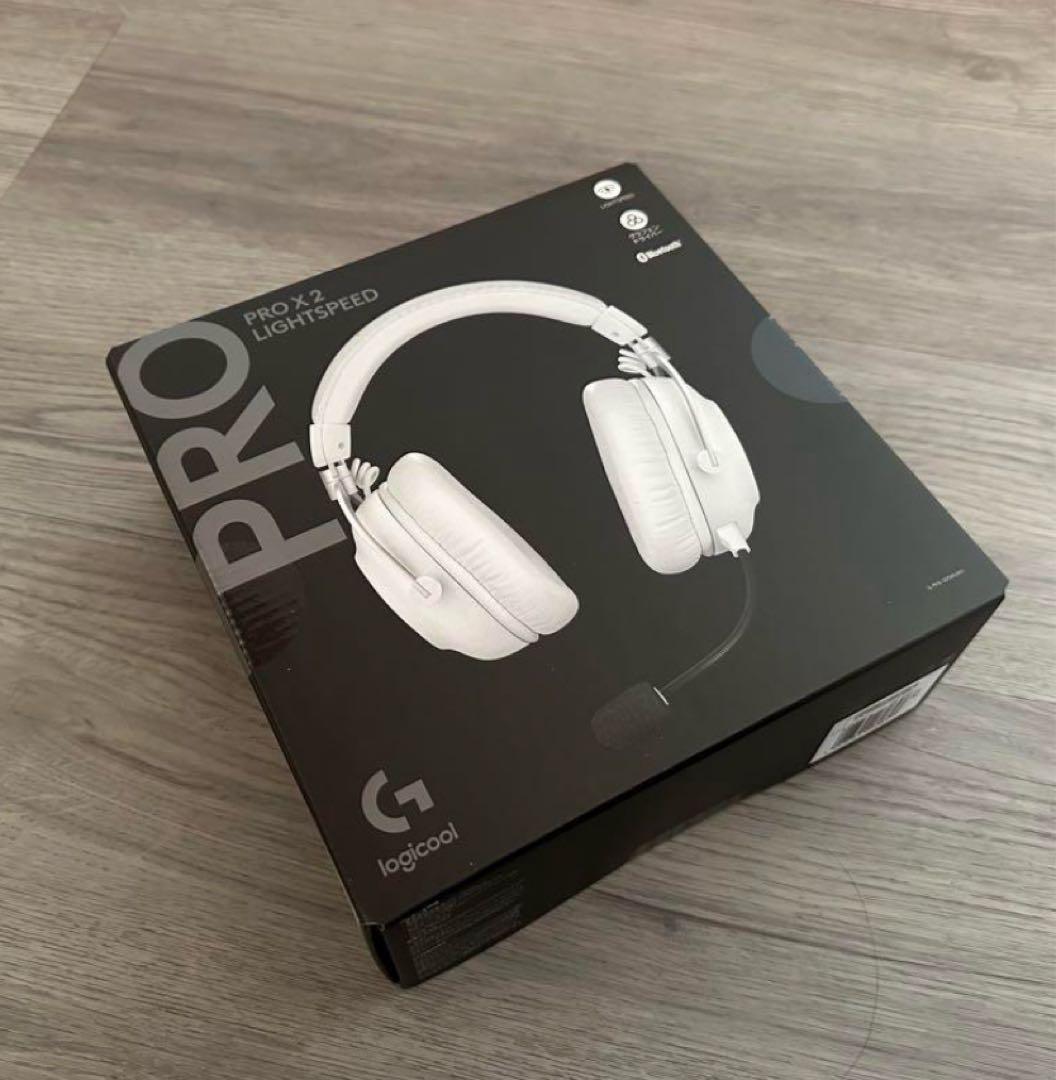 PRO X 2 LIGHTSPEED ゲーミングヘッドセット ホワイト