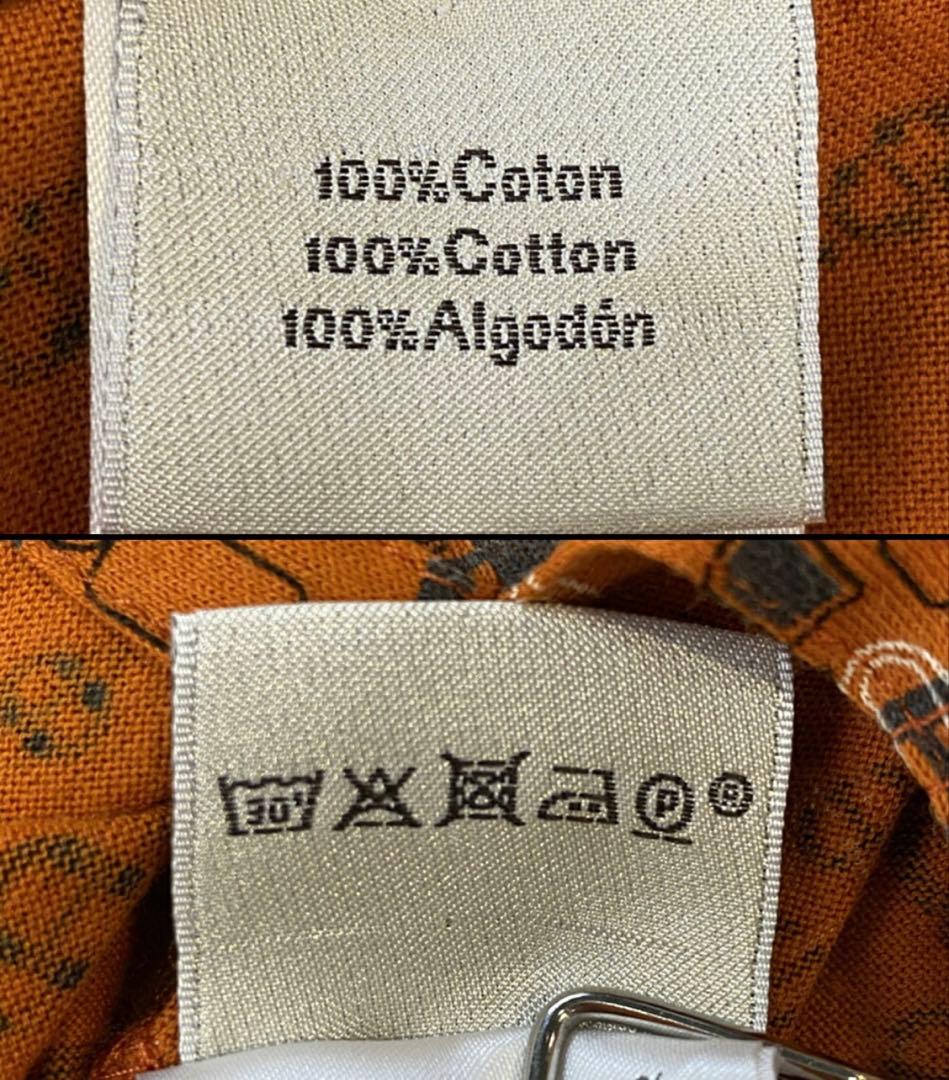 エルメス　シェーヌダンクル柄　美品