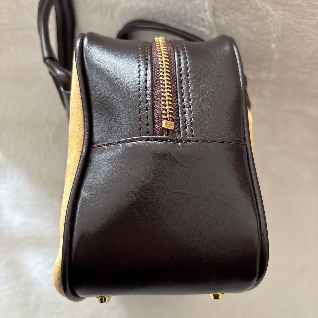 極美品 ロベルタディカメリーノ　ハンドバッグ プリマオステス 自立型