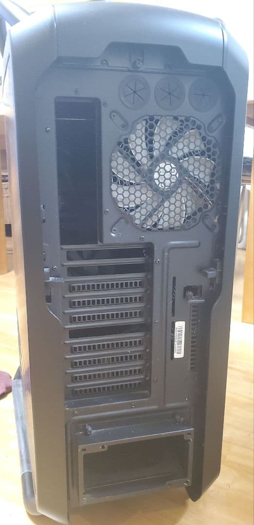 COSMOS II ブラック PCケース ハンドル付き 中古品