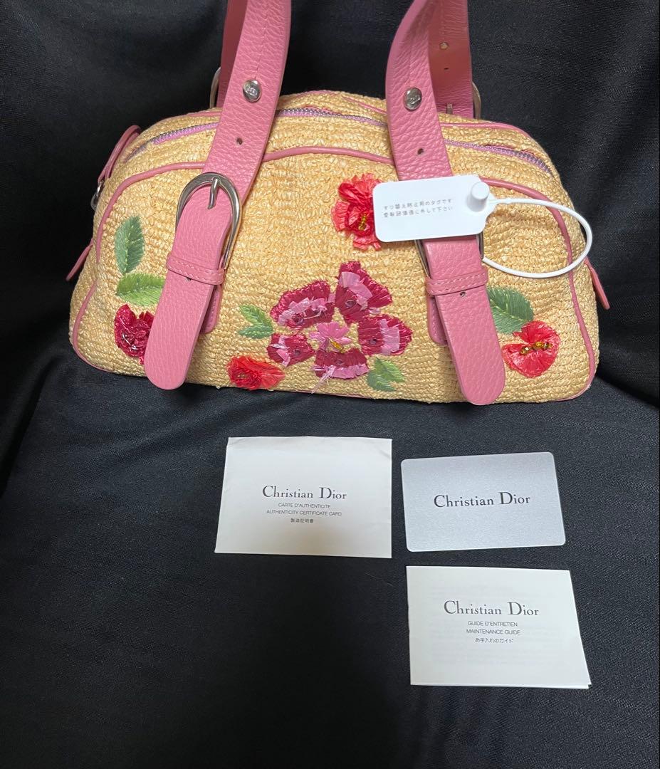 ディオールDior ガリアーノ リミテッドエディション かごバッグ レア 限定品