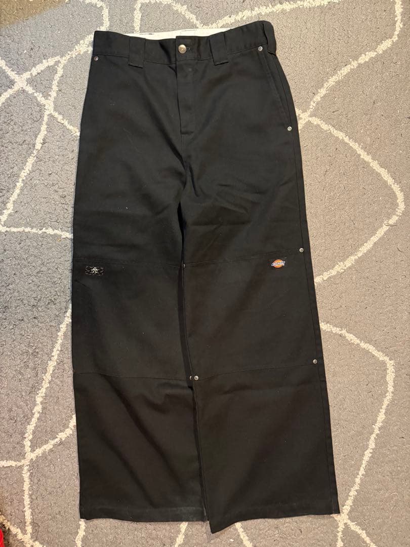 Dickies Antimid ブラック ワークパンツ