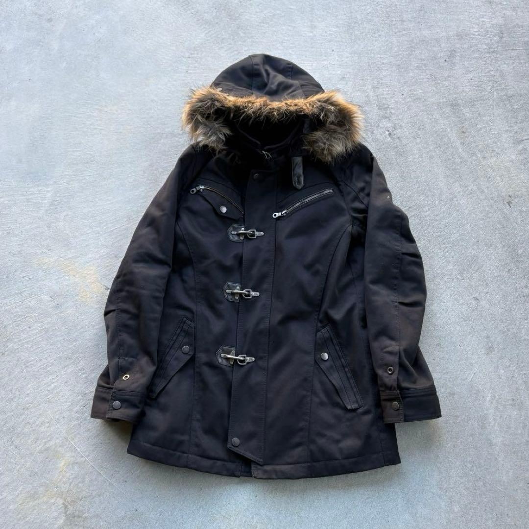 00s fire man jacket fur opium y2k 平成