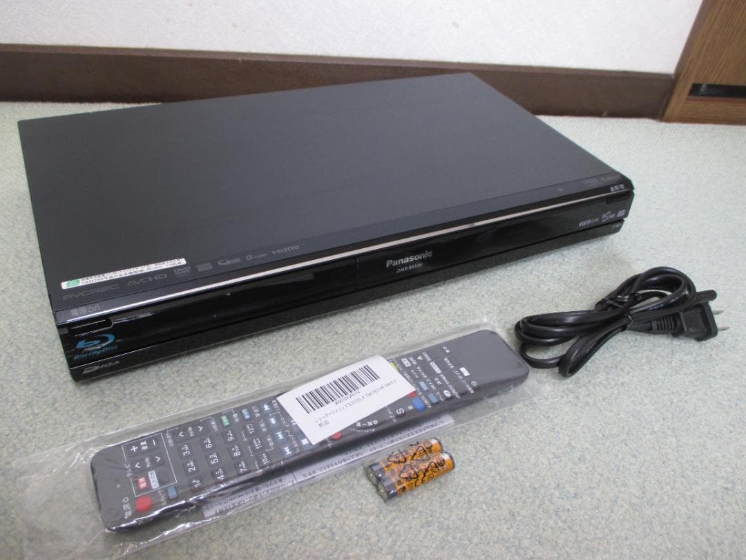 動作良好☆Panasonic ブルーレイレコーダー DMR-BR550