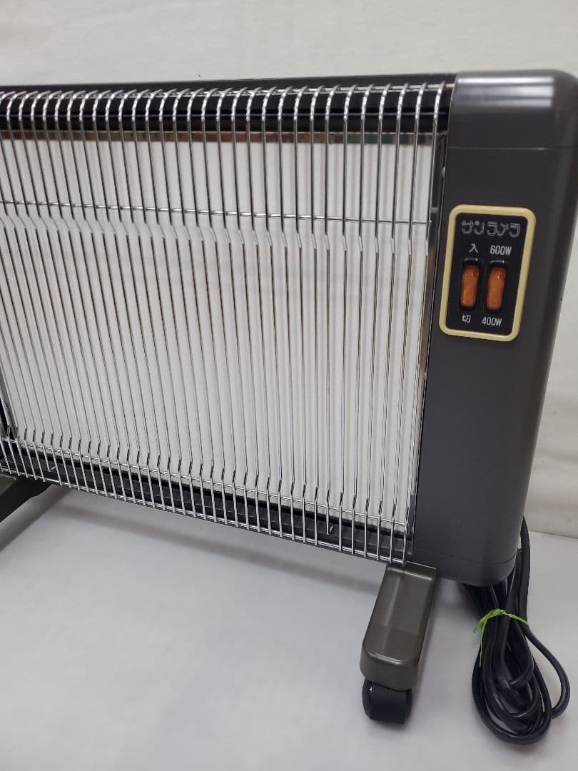 サンラメラ　ニューセラミックヒーター 600W グレー