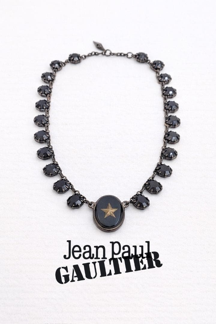 希少！ゴルチエ Jean Paul Gaultier スターチョーカー 黒