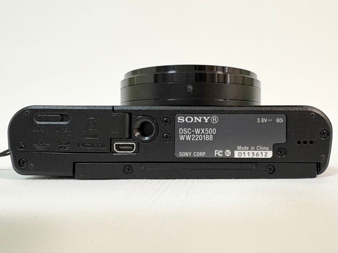 ◆元箱付き・美品◆ SONY ソニー Cyber-Shot DSC-WX500