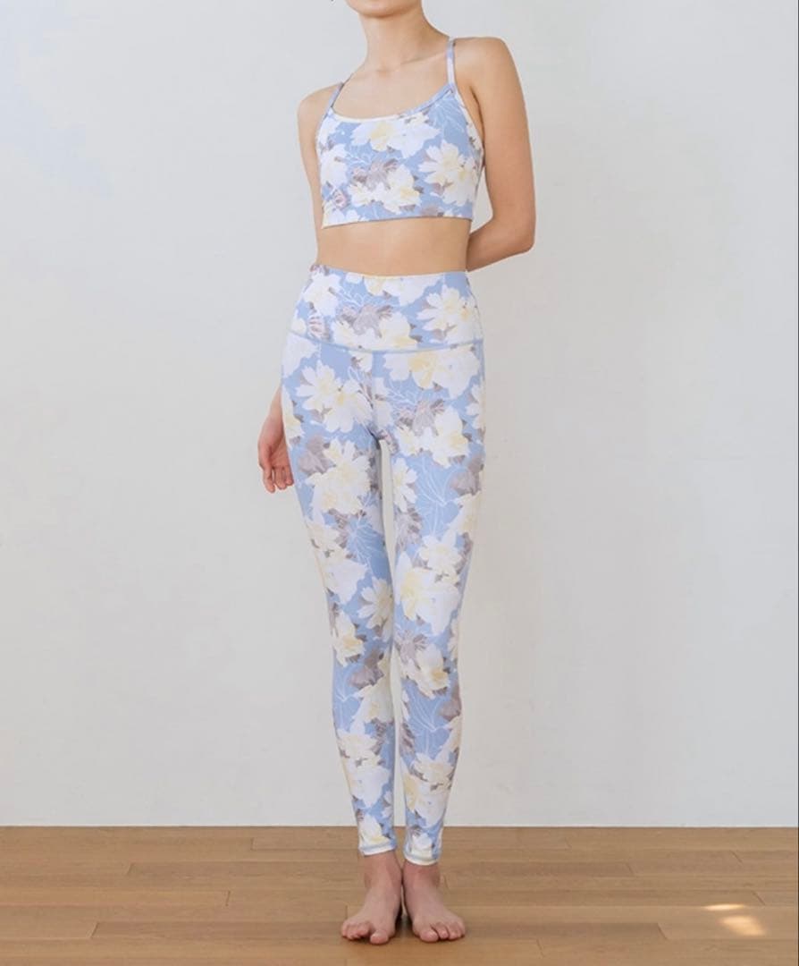 新品　SUKALA ヨガウェア LL サイズ 花柄