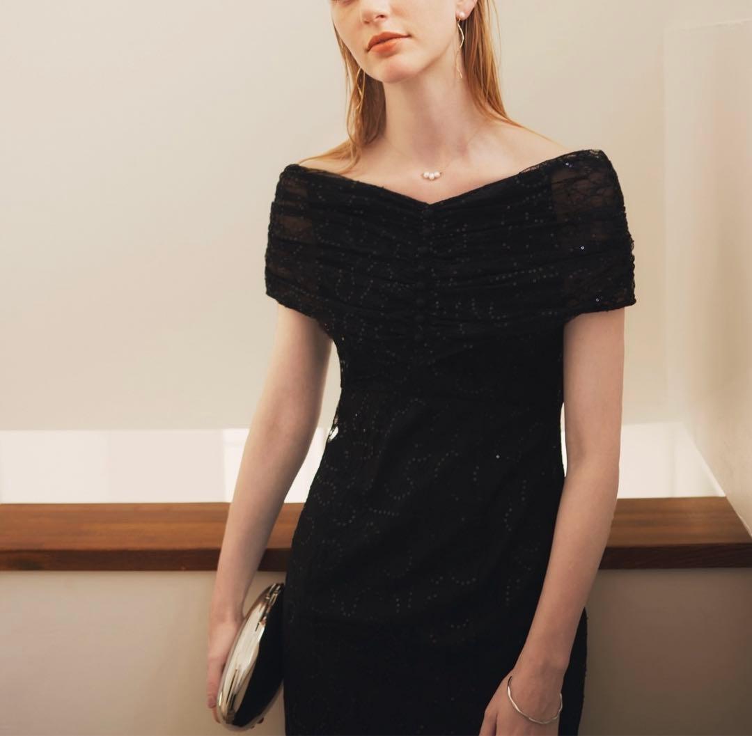 Laja 2way オフショルマーメイドフレアドレス