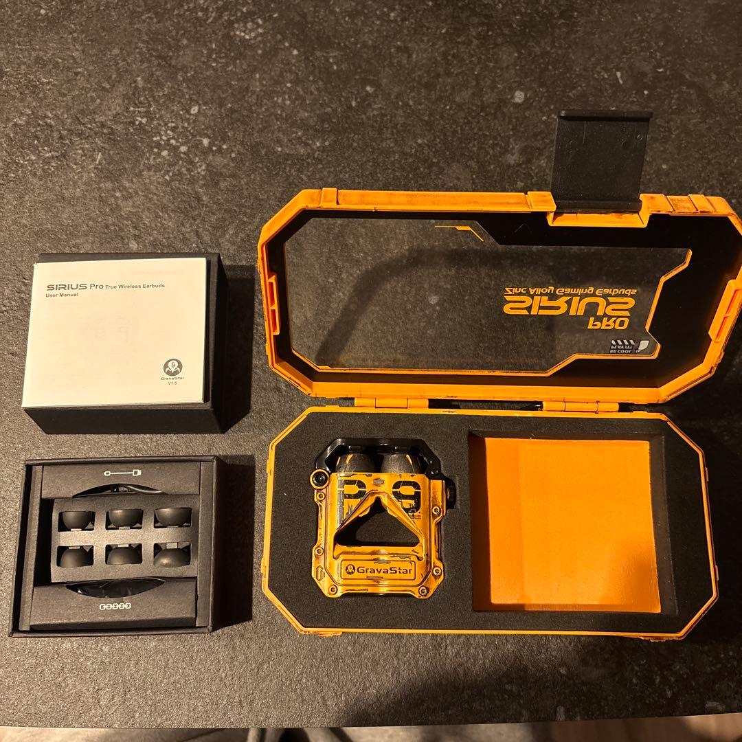 GravaStar Sirius Pro ゲーミングイヤフォン