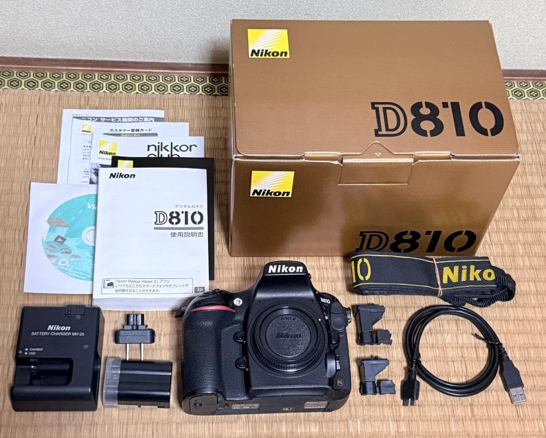 Nikon D810 デジタル一眼レフカメラ ボディ　20,469ショット
