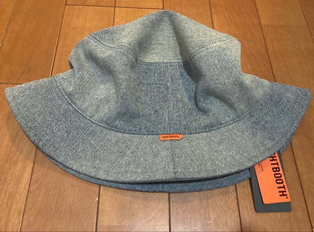 TIGHTBOOTH - DENIM BUCKET HAT Lサイズ