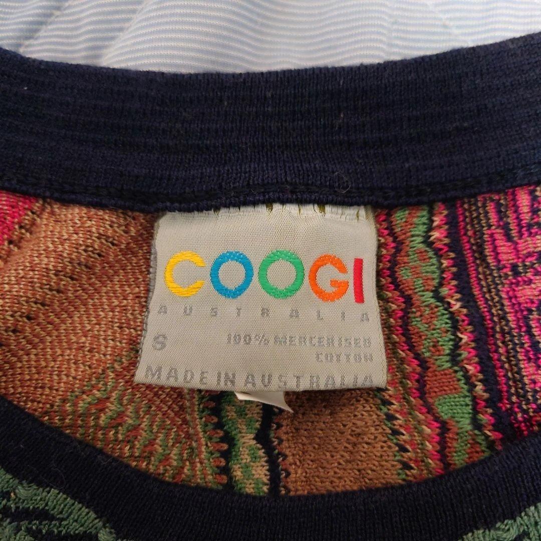 激レア 希少 紙幣柄 coogi クージー 3D コットン オーストラリア製 Ｓ