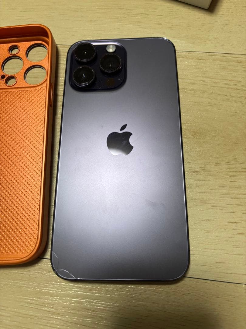 Apple iPhone 14 Pro Max パープル 本体と箱付き