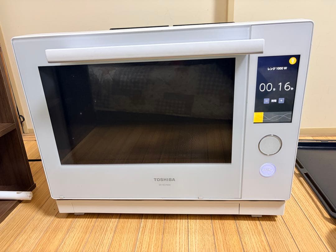 未使用品！TOSHIBA 石窯ドーム 　オーブンレンジER-VD7000 W