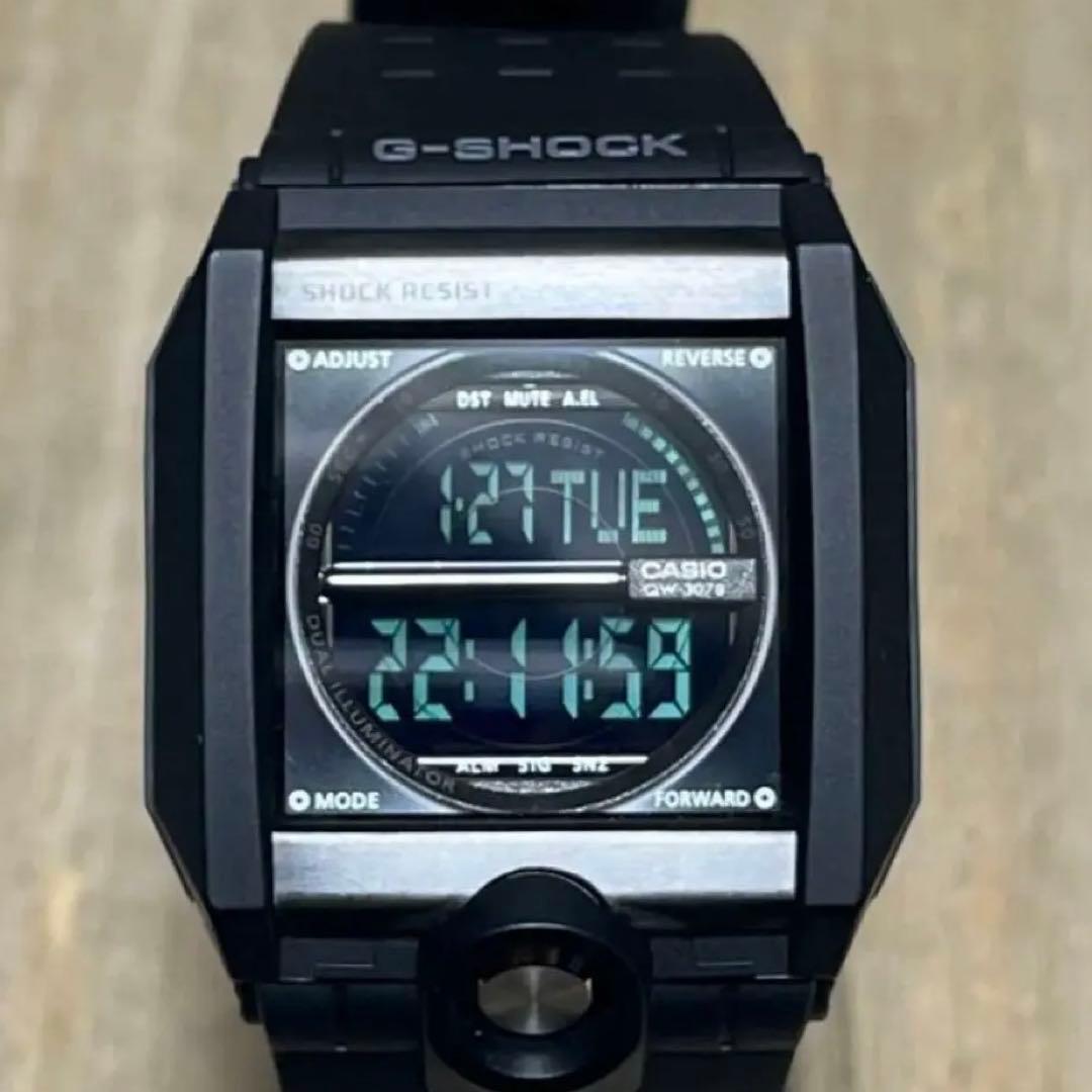 【極美品】G-SHOCK G-8100 マットブラック デュアルイルミネーター