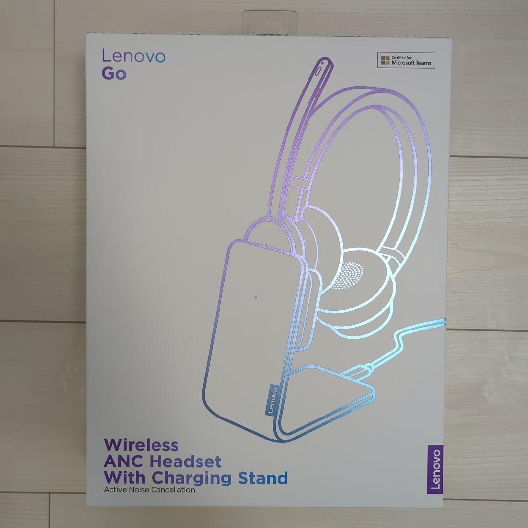 ヘッドホン Lenovo Go Wireless ANC Headset