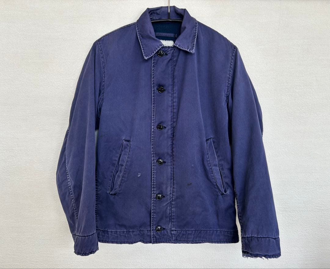 us navyユーティリティジャケット60's vintageデッキジャケット