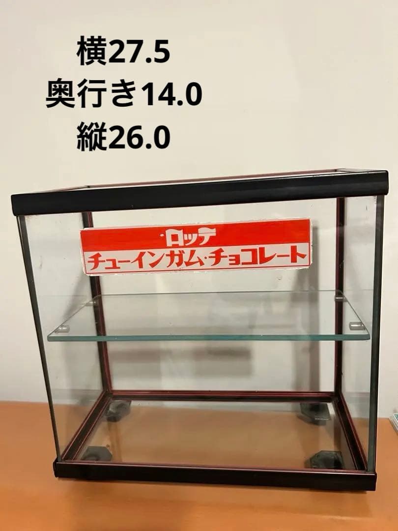 レトロ　陳列棚　ディスプレイ　駄菓子屋　煙草屋　ガラス