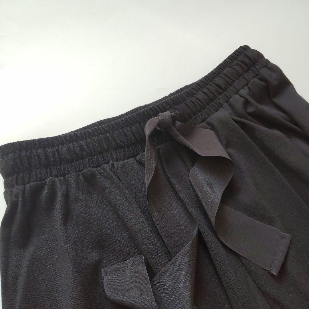 極美品 エンフォルド HAREM PANTS バルーン サルエルパンツ ブラック