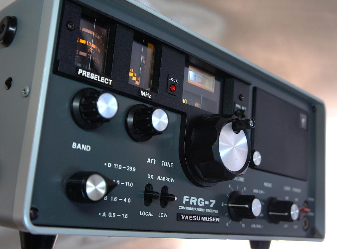 綺麗☆受信整備品☆YAESUヤエス☆FRG-7☆BCLラジオ☆通信型受信機