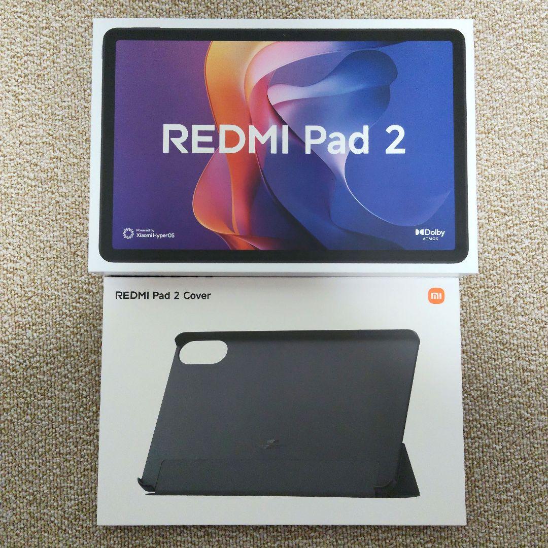Xiaomi Redmi Pad 2 4GB+128GB 純正カバー付き