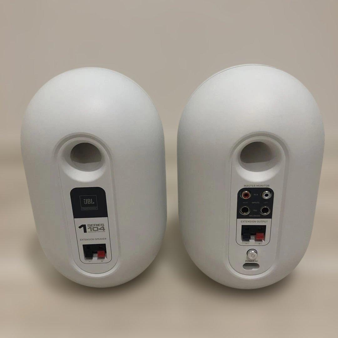 【新品同様】JBL 104-BT w スピーカー ホワイト　Bluetooth対