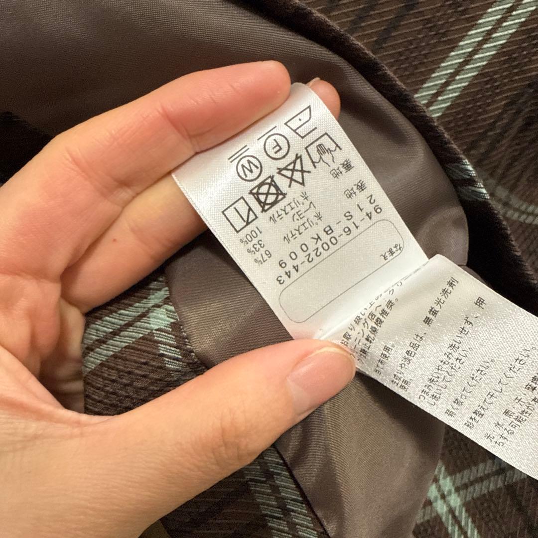 B:MING by BEAMS フォーマル チェック スカート120ボレロ130