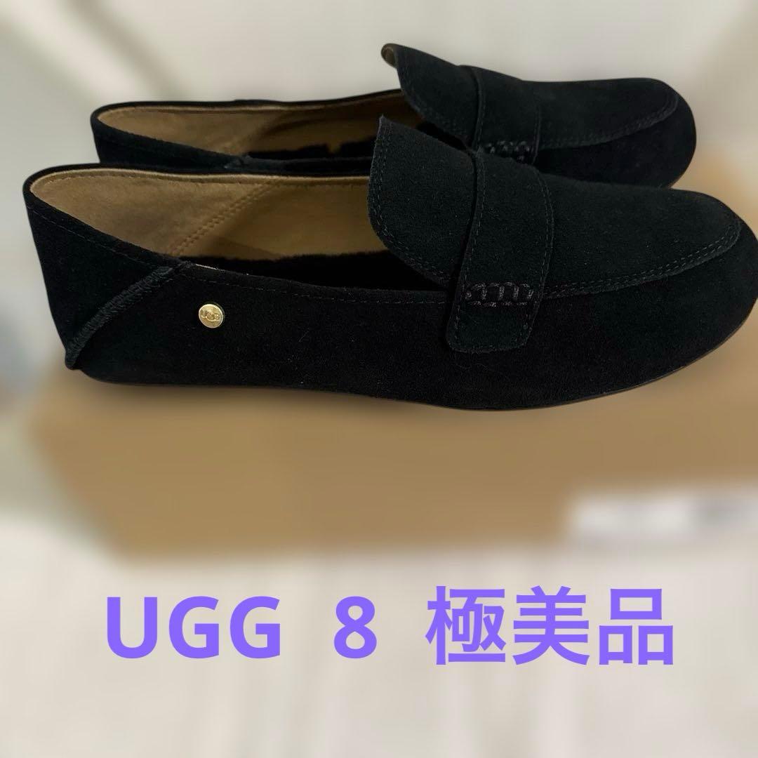 専用　UGG モカシン　８サイズ25.０㎝　極美品　黒