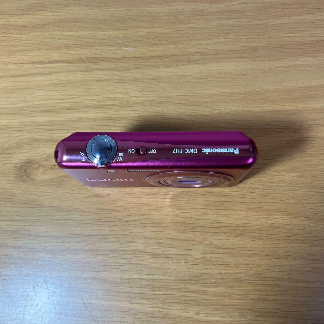 【美品】LUMIX DMC-FH7 人気色 かわいいピンク系
