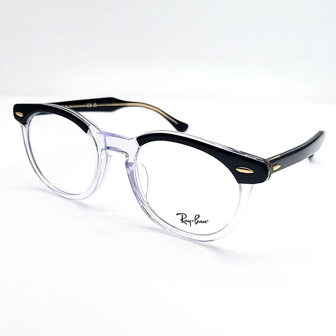 Ray-Ban RB 5598Fクリア/ブラック ラウンドメガネ