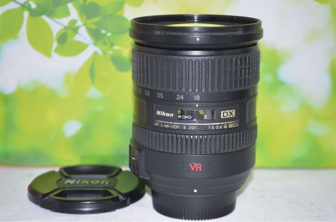 美品 ニコン Nikon AF-S DX 18-200㎜☆近距離から望遠まで！