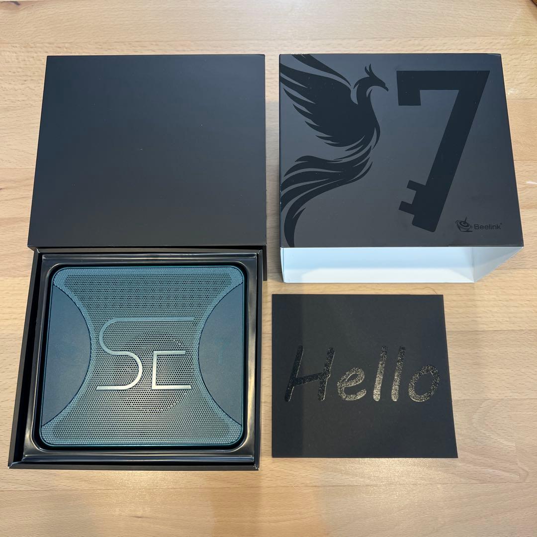 え*き様 Beelink SER7 ミニPC ブラック