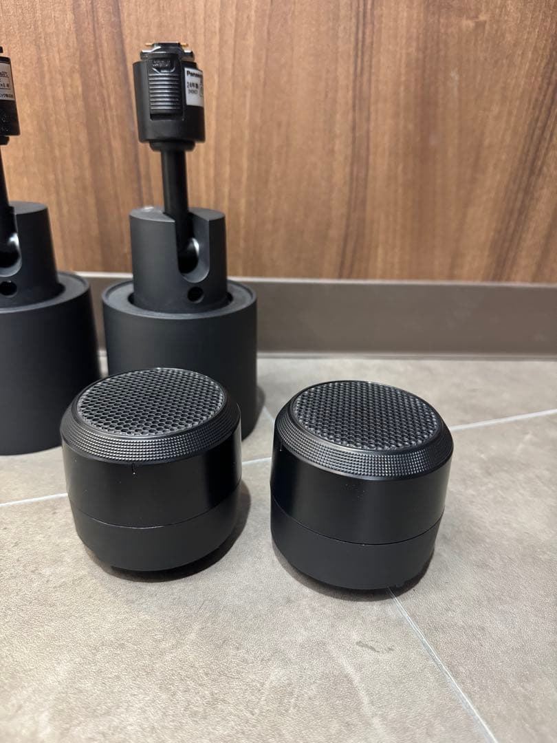 【美品】Panasonic ダクトレールスピーカー×2 送信機×1 セット