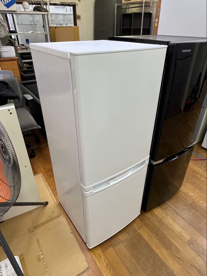 冷蔵庫 2ドア 140L 2023年 maxzen JR139HM01WH 白