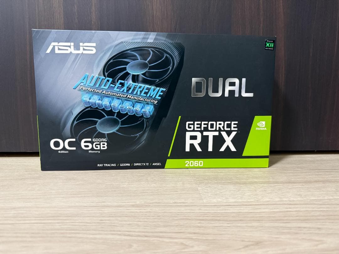 グラフィックボード・グラボ・ビデオカード ASUS GeForce RTX 2060 OC Edition 6GB