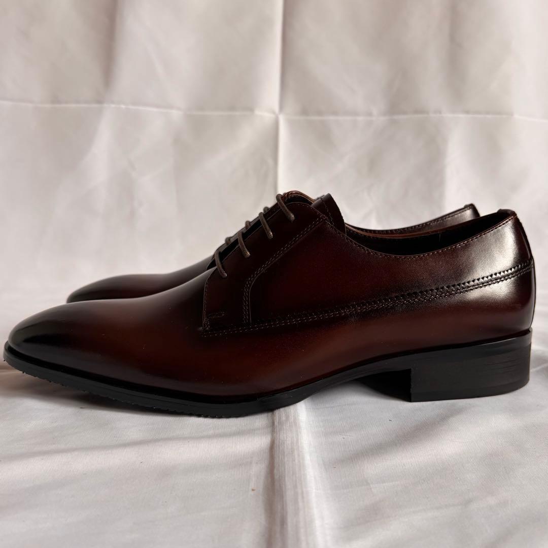 新品 [アントニオ デュカティ] 本革 外羽根 プレーン ビジネスシューズ 26