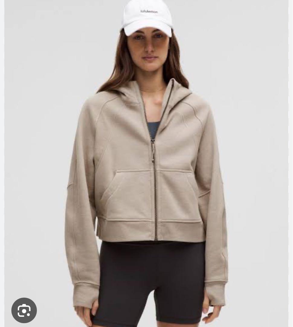 ルルレモンScubaオーバーサイズフルジップフーディ　XS/S